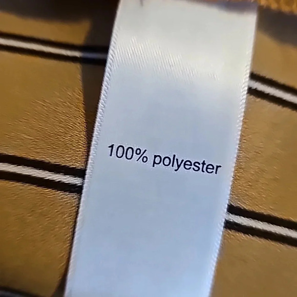 Maurices Striped Blouse Gold - Picture 7 of 8